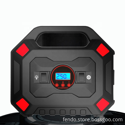 Portable Digital Tire Inflator - Wholesale DC12V 120PSI Multi-function Easy Operation Tyre Compressor